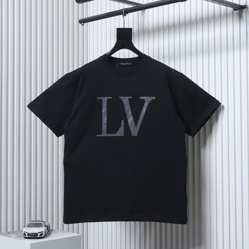 LOUIS VUITTON Logo Short Sleeve T-Shirt Style 1