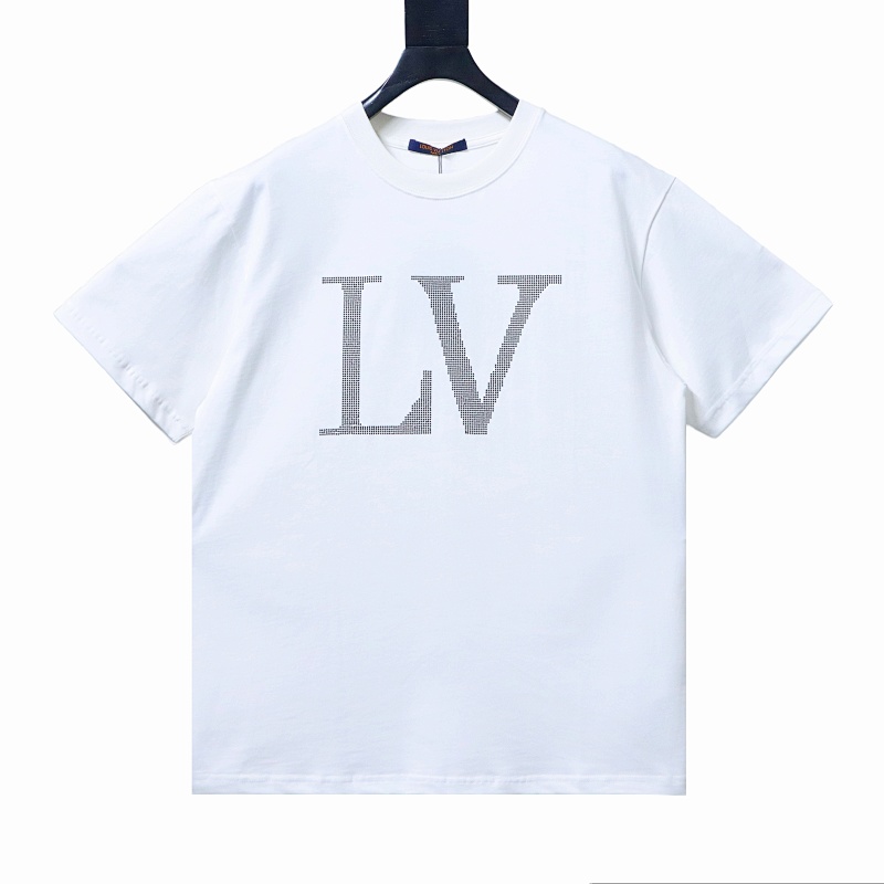LOUIS VUITTON Logo Short Sleeve T-Shirt Style 2