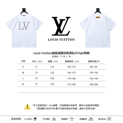 LOUIS VUITTON Logo Short Sleeve T-Shirt Style 2 02
