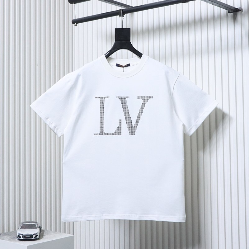 LOUIS VUITTON Logo Short Sleeve T-Shirt Style 2