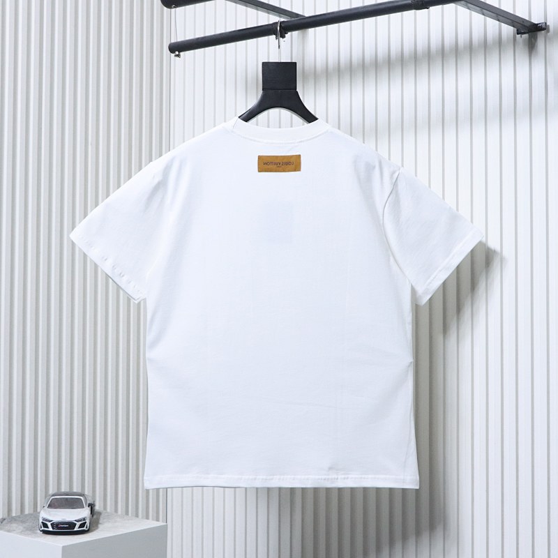 LOUIS VUITTON Logo Short Sleeve T-Shirt Style 2
