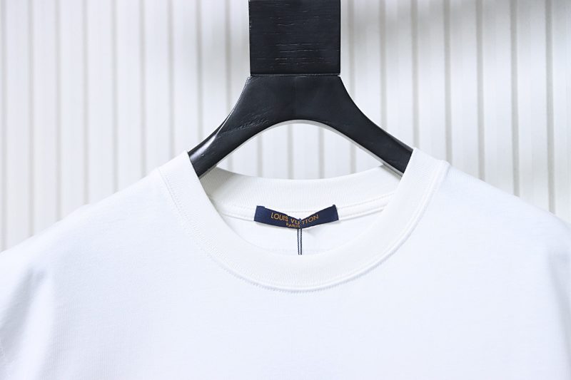 LOUIS VUITTON Logo Short Sleeve T-Shirt Style 2