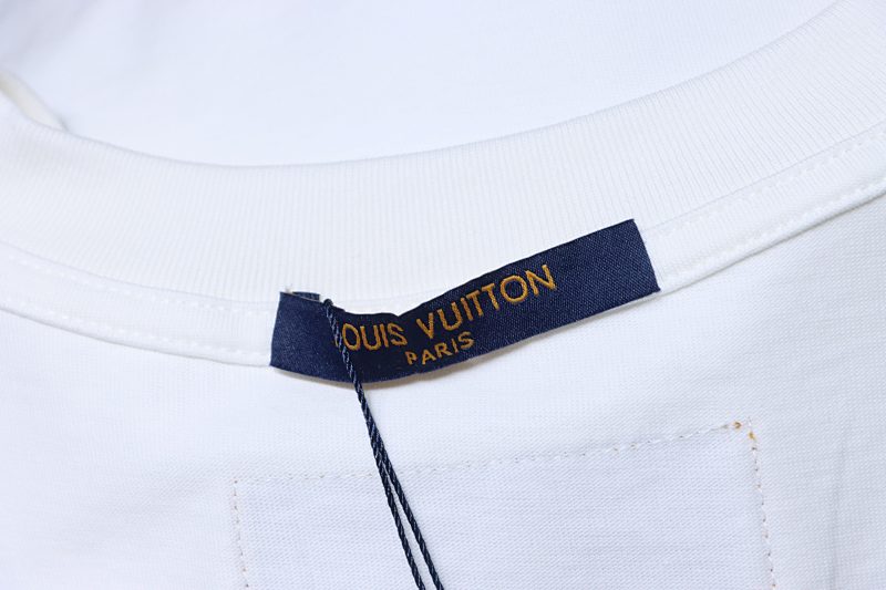 LOUIS VUITTON Logo Short Sleeve T-Shirt Style 2