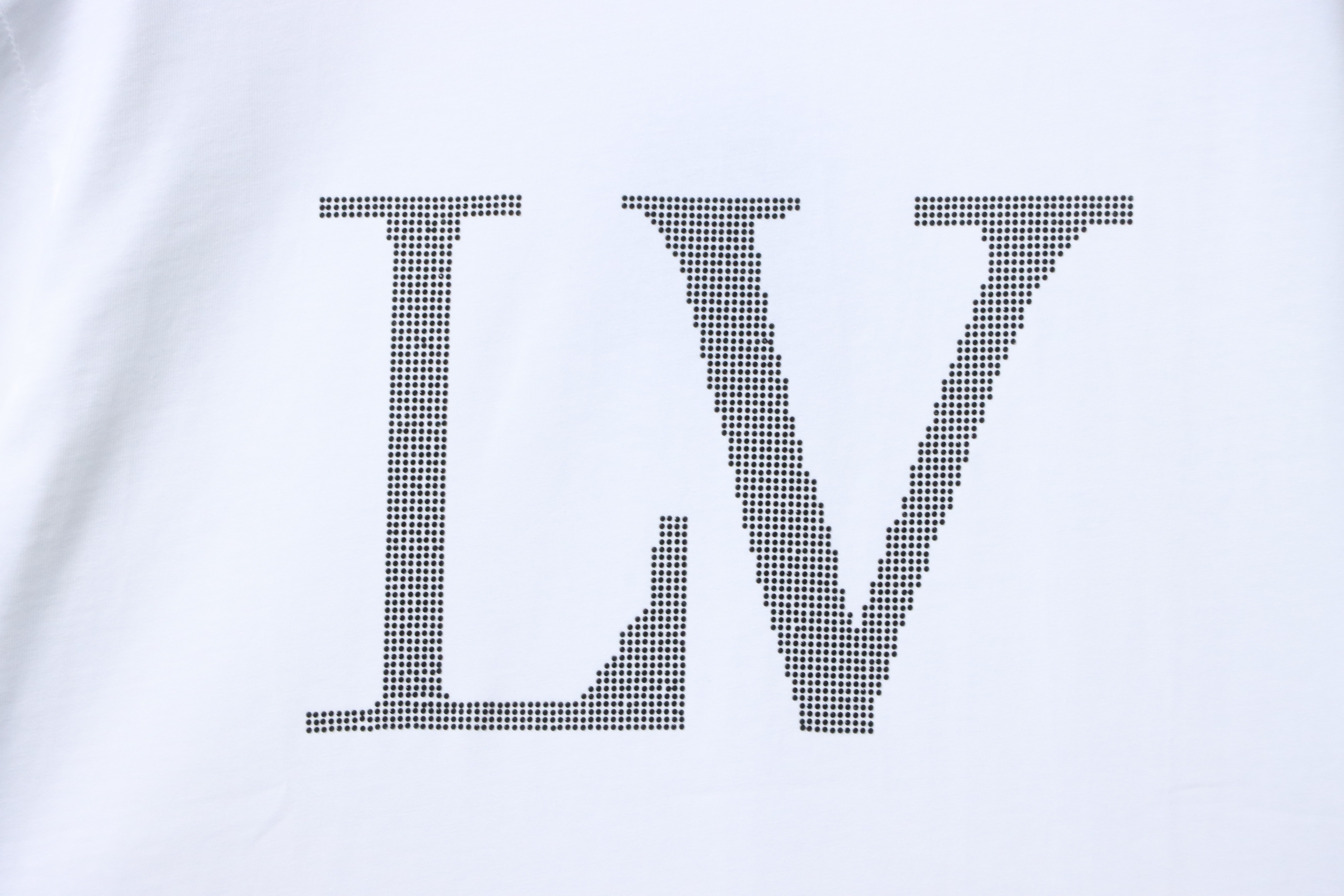 LOUIS VUITTON Logo Short Sleeve T-Shirt Style 2