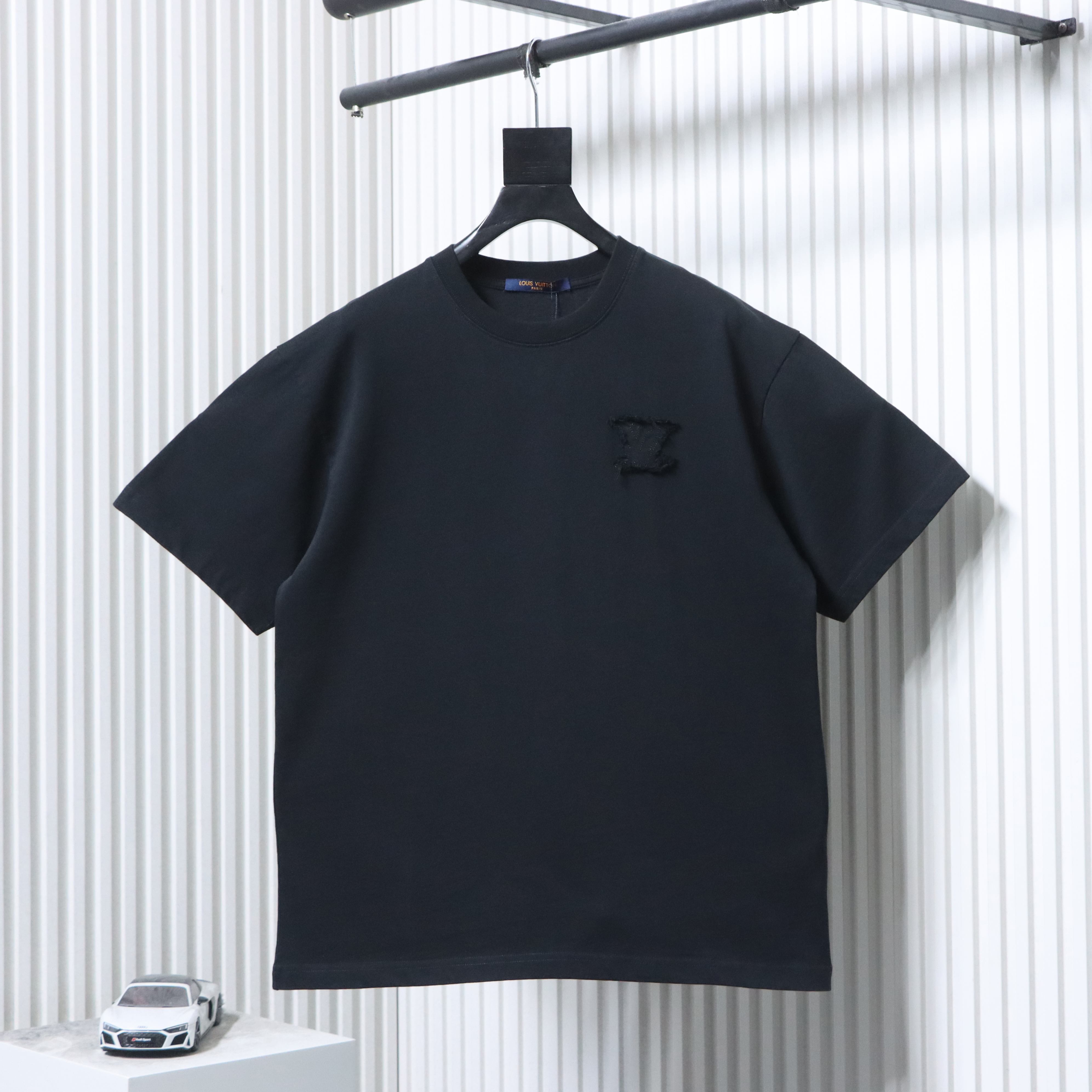 LOUIS VUITTON Logo Short Sleeve T-Shirt Style 3