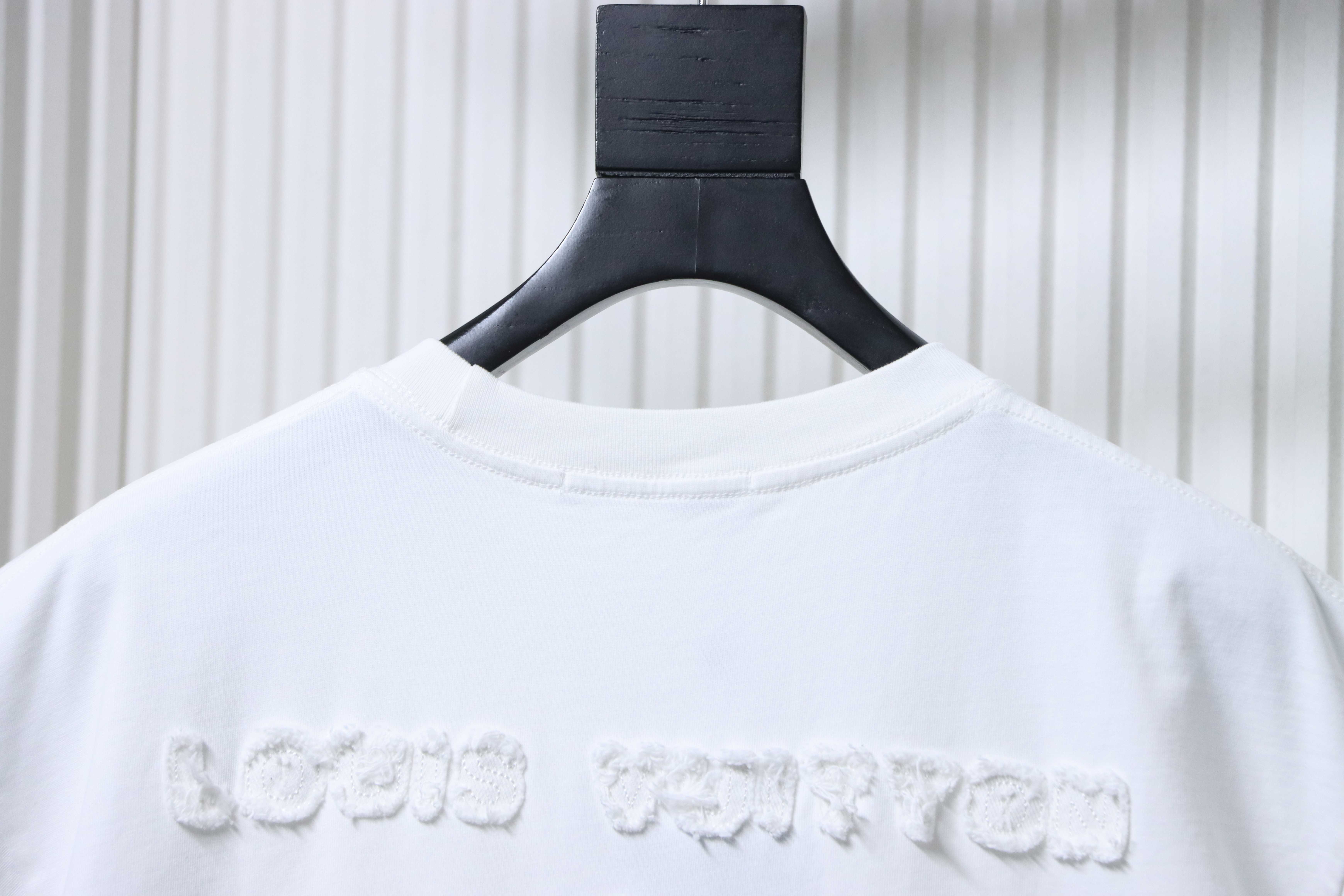 LOUIS VUITTON Logo Short Sleeve T-Shirt Style 4