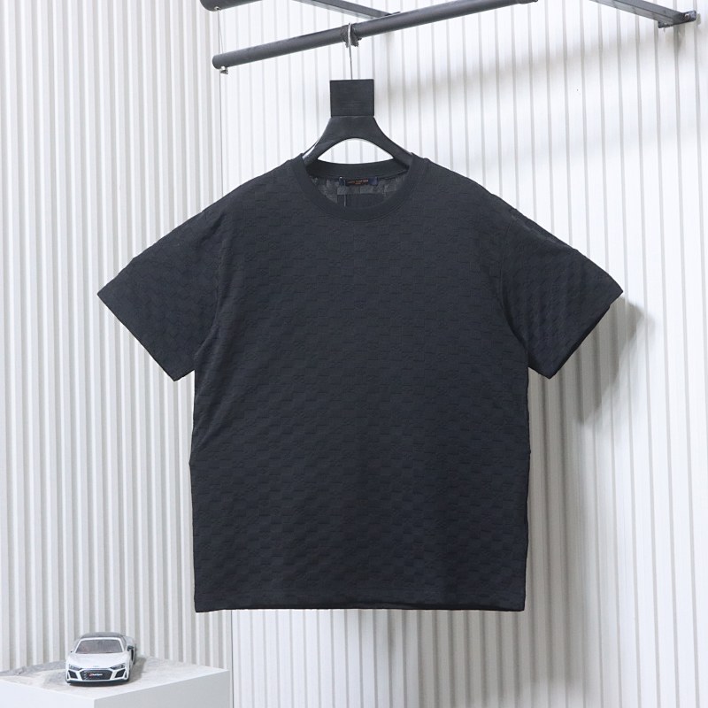 LOUIS VUITTON Monogram Checkerboard Short Sleeve T-Shirt Style 2