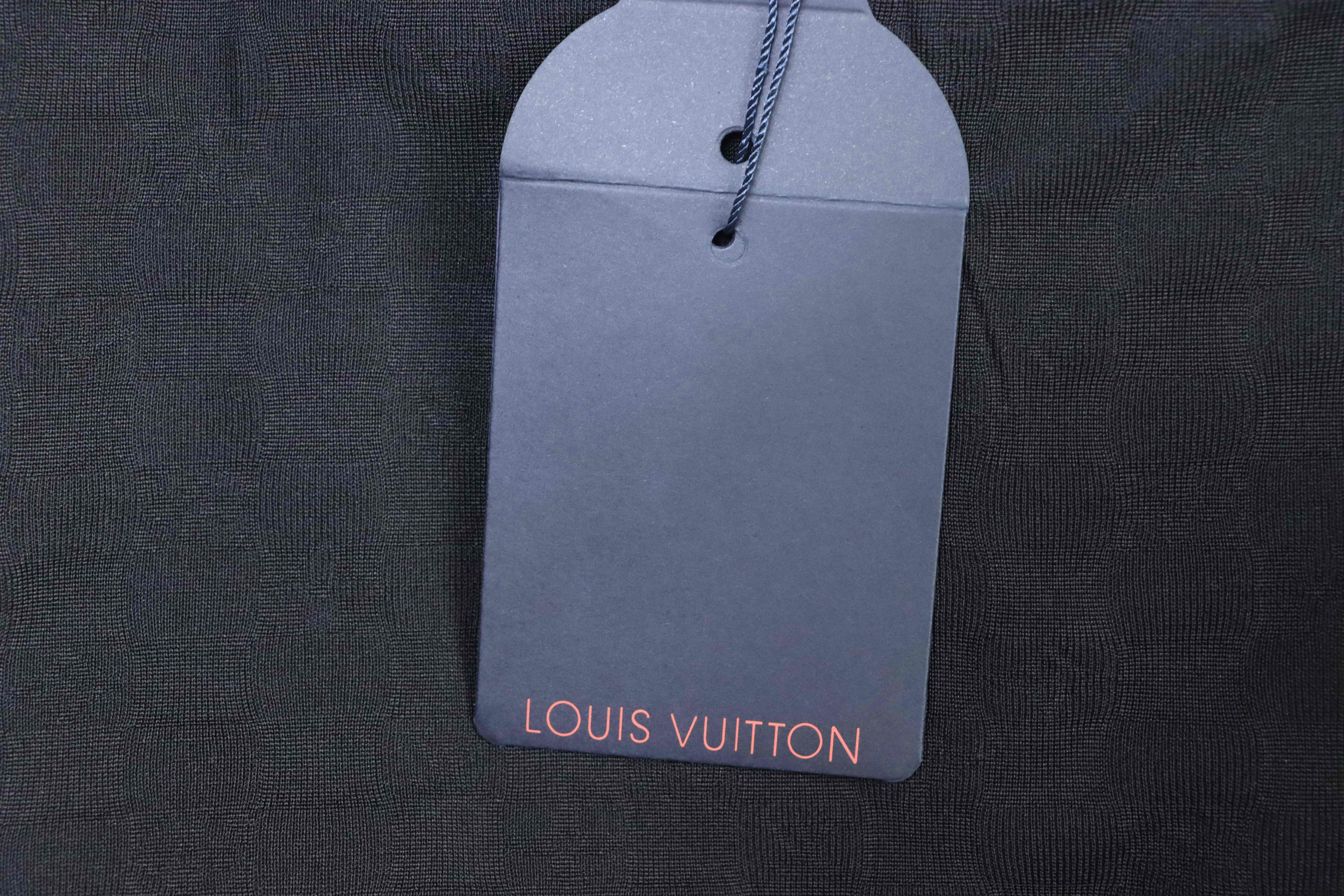 LOUIS VUITTON Monogram Checkerboard Short Sleeve T-Shirt Style 2
