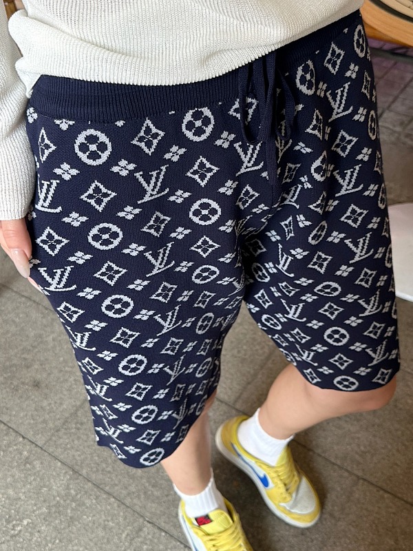 LOUIS VUITTON Monogram Jacquard Monogram Shorts