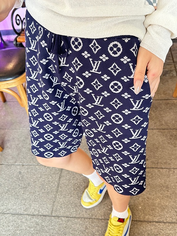 LOUIS VUITTON Monogram Jacquard Monogram Shorts