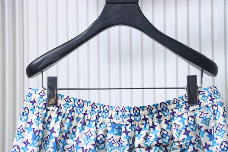 LOUIS VUITTON Monogram Print Set Shorts