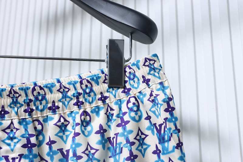 LOUIS VUITTON Monogram Print Set Shorts