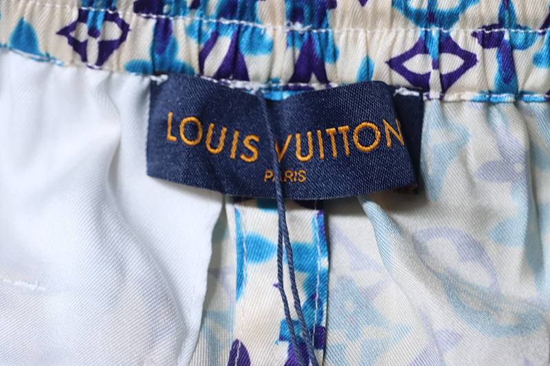 LOUIS VUITTON Monogram Print Set Shorts