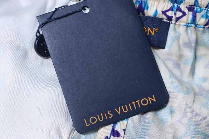 LOUIS VUITTON Monogram Print Set Shorts