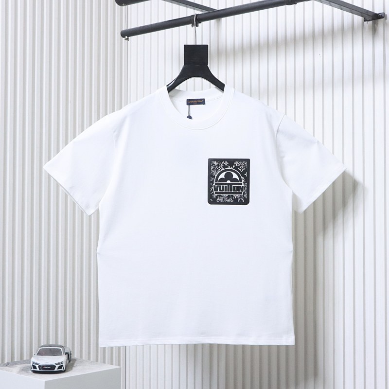 LOUIS VUITTON Monogram Print Short Sleeve T-Shirt Style 1