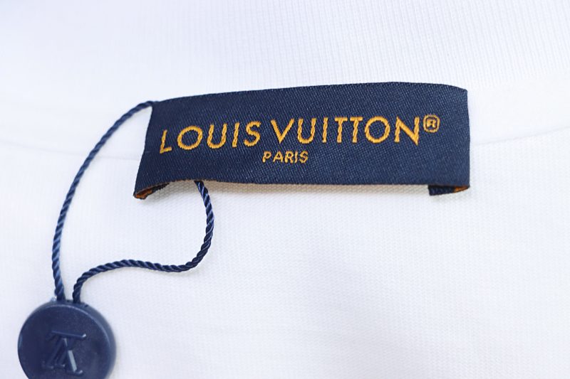 LOUIS VUITTON Monogram Print Short Sleeve T-Shirt Style 1