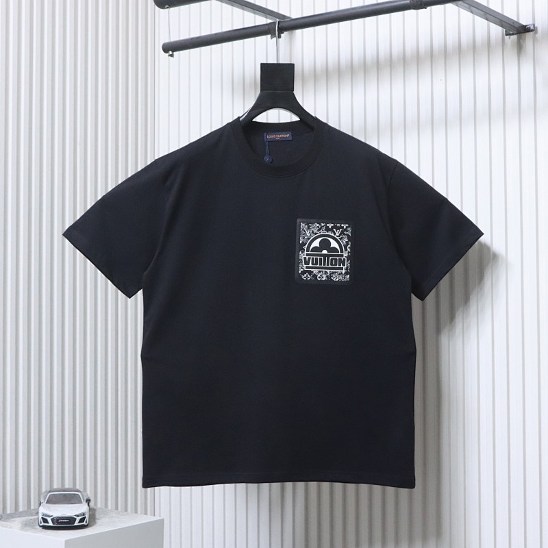 LOUIS VUITTON Monogram Print Short Sleeve T-Shirt Style 2