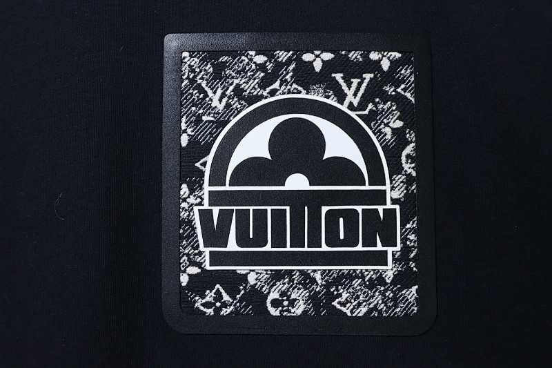 LOUIS VUITTON Monogram Print Short Sleeve T-Shirt Style 2