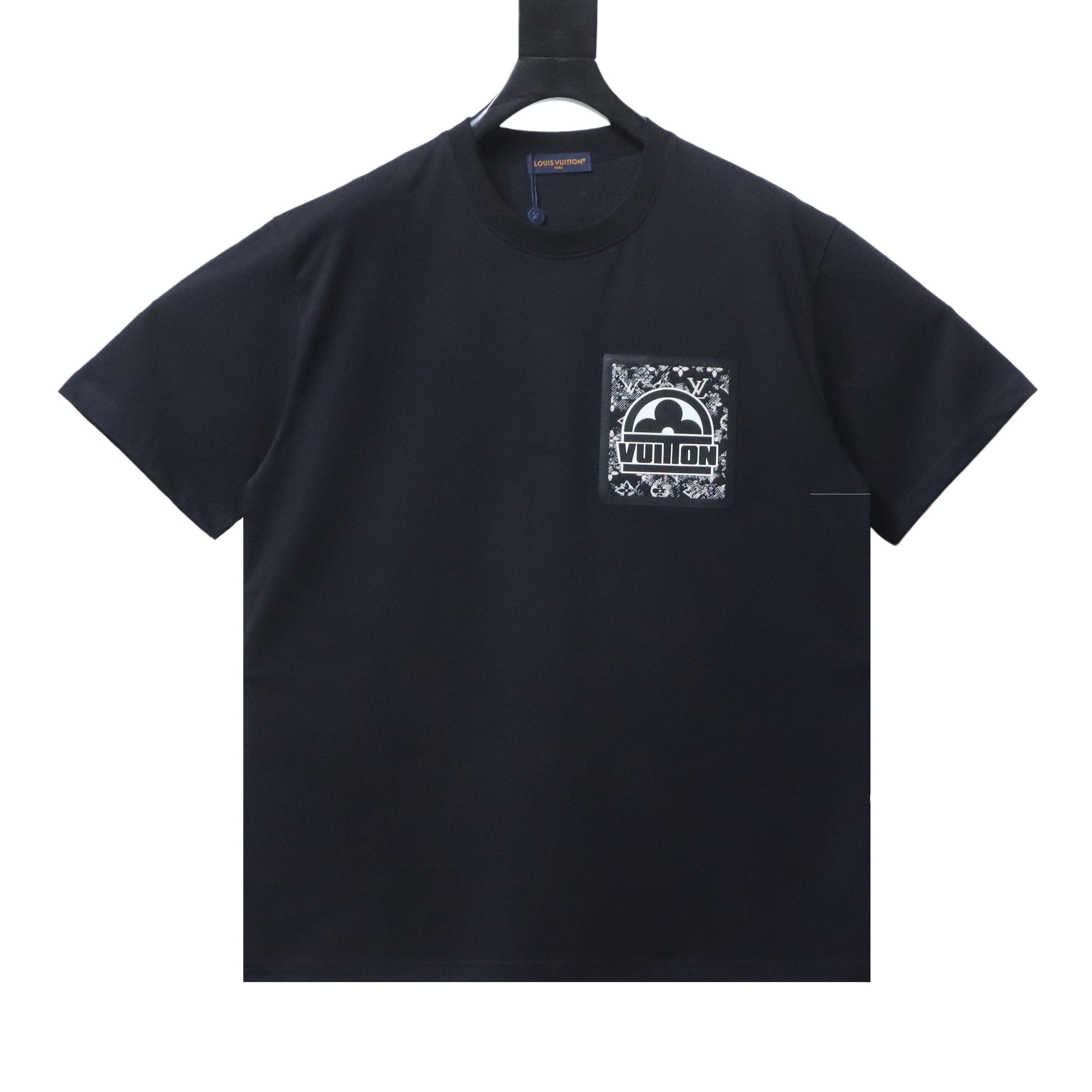 LOUIS VUITTON Monogram Print Short Sleeve T-Shirt Style 2