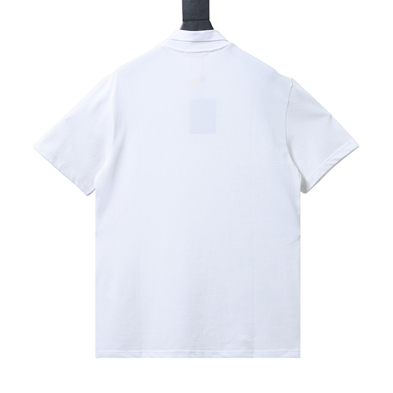 LOUIS VUITTON Pin Logo Letter Embroidery Chest Short Sleeve Polo Shirt