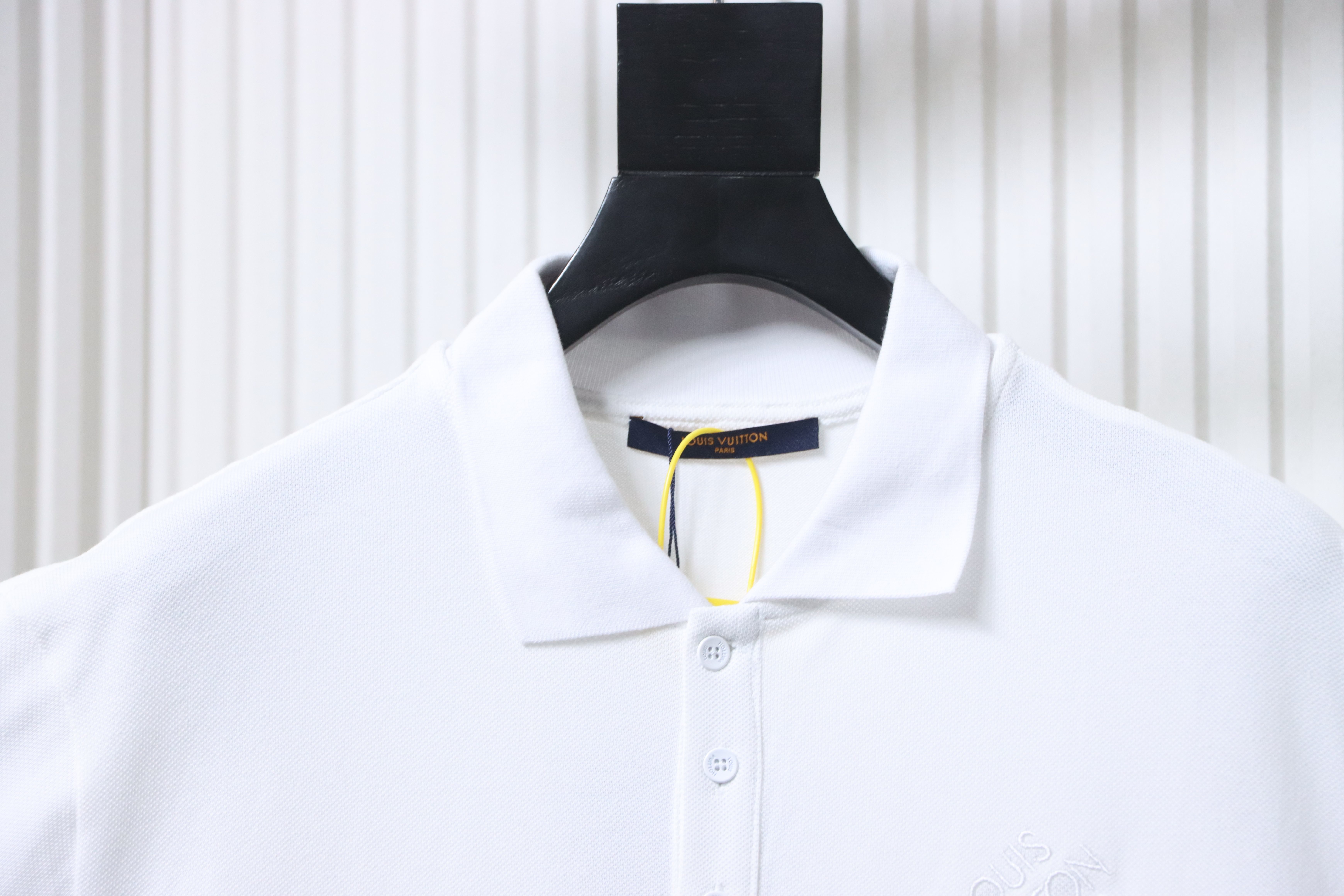 LOUIS VUITTON Pin Logo Letter Embroidery Chest Short Sleeve Polo Shirt