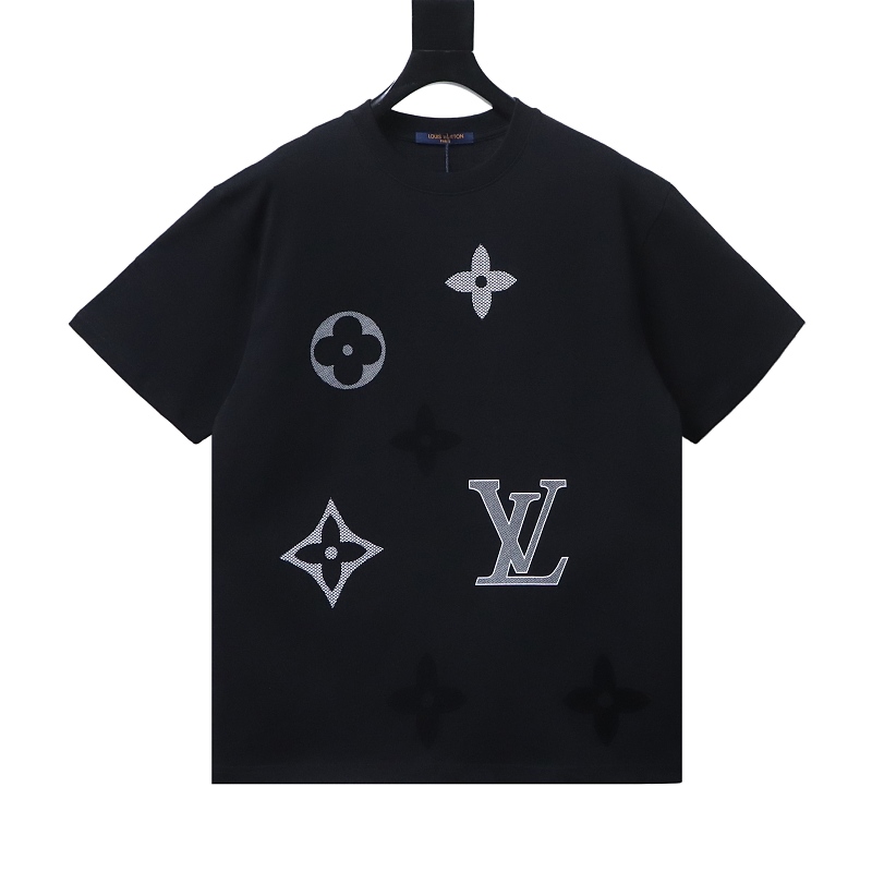 LOUIS VUITTON Print Logo Short Sleeve T-Shirt Style 2