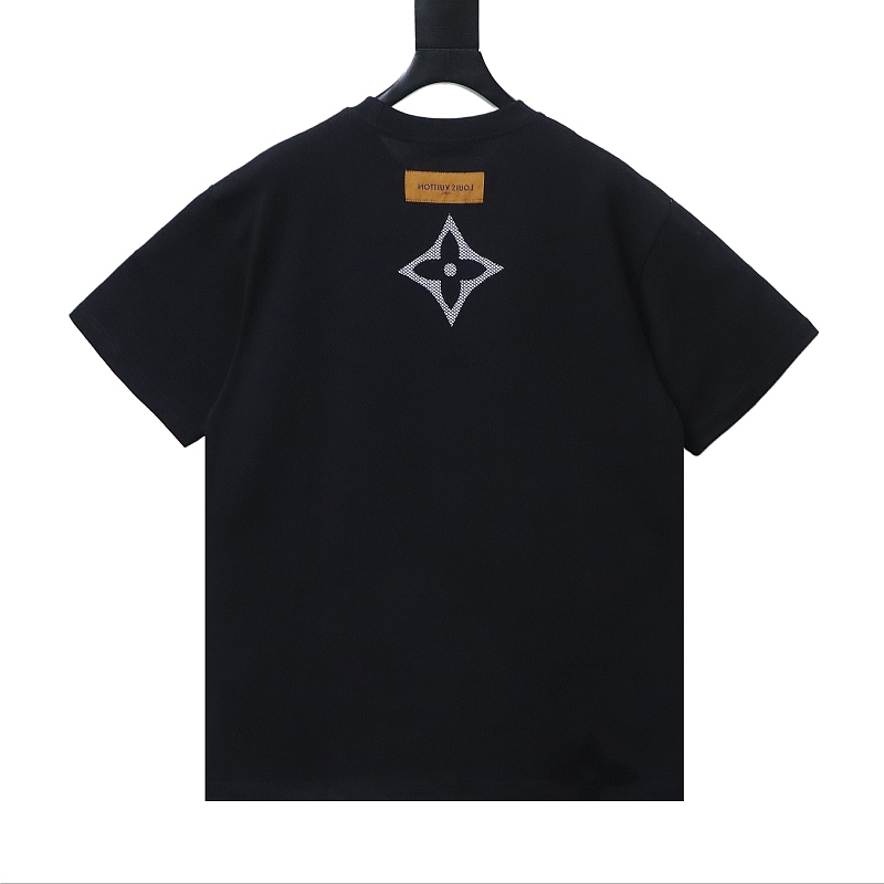 LOUIS VUITTON Print Logo Short Sleeve T-Shirt Style 2