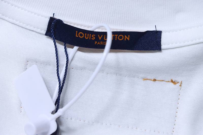 LOUIS VUITTON Print Short Sleeve T-Shirt