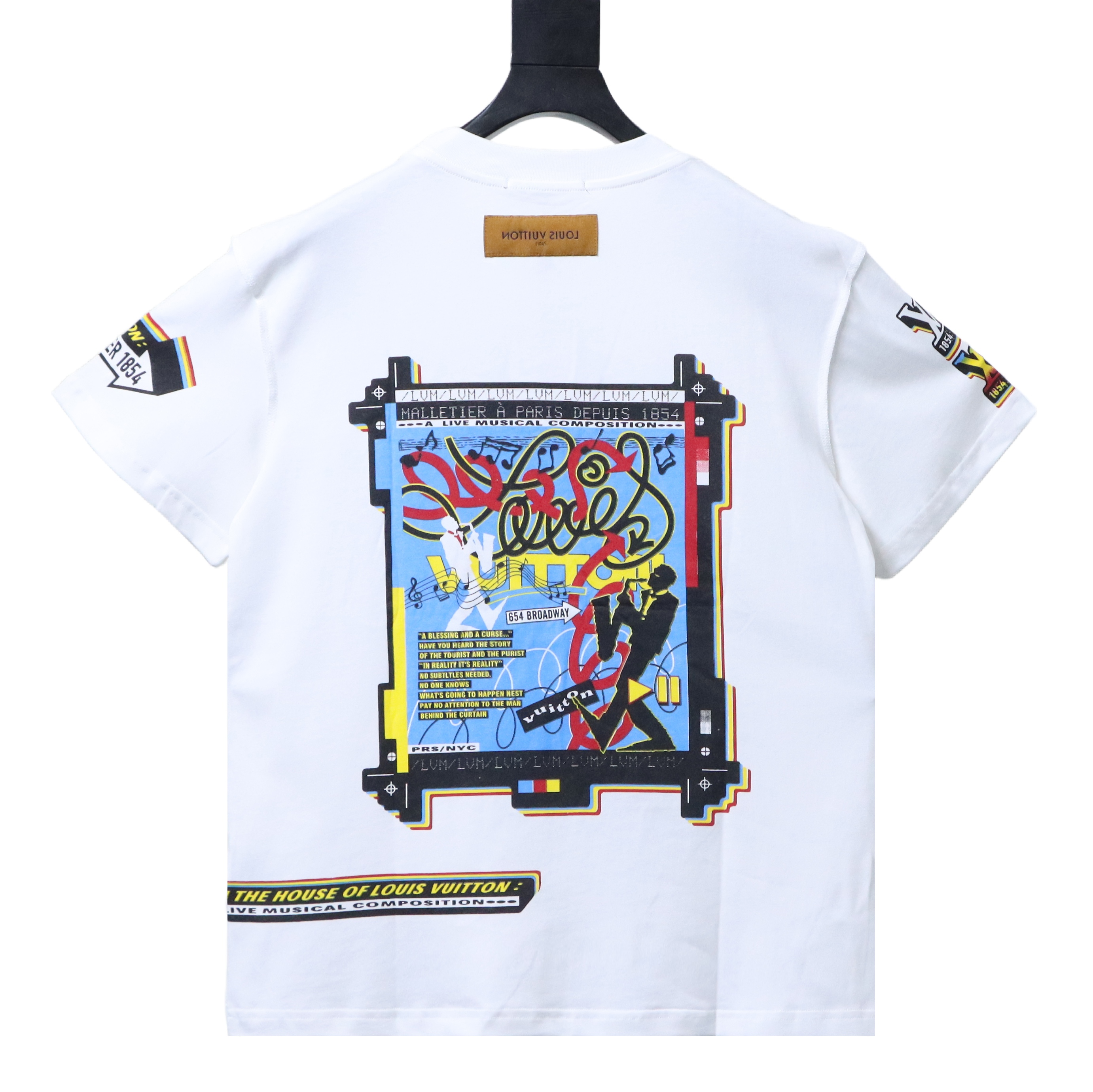 LOUIS VUITTON Print Short Sleeve T-Shirt