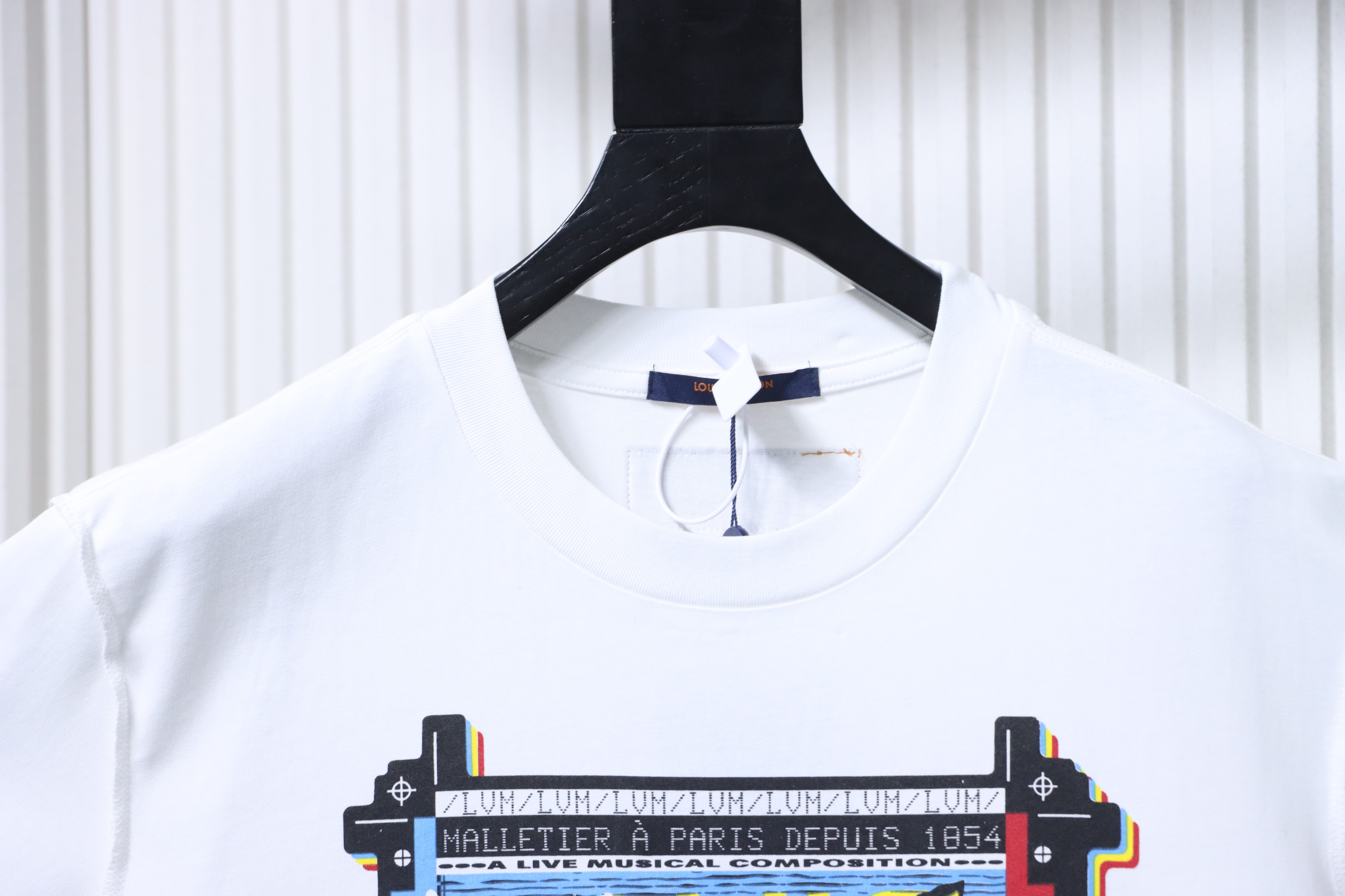 LOUIS VUITTON Print Short Sleeve T-Shirt