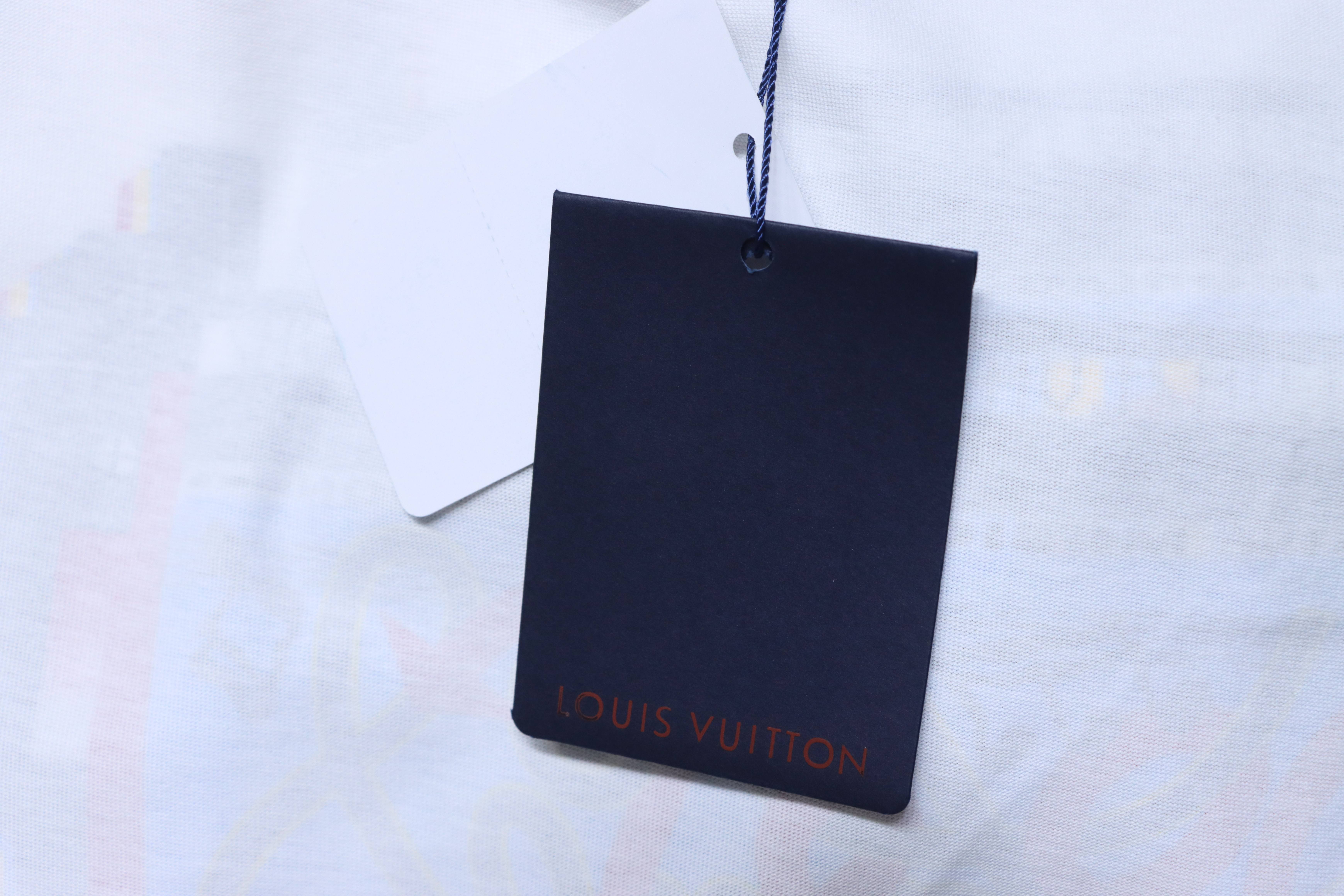 LOUIS VUITTON Print Short Sleeve T-Shirt