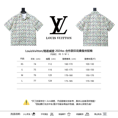 LOUIS VUITTON Print Short Sleeve T-Shirt 02