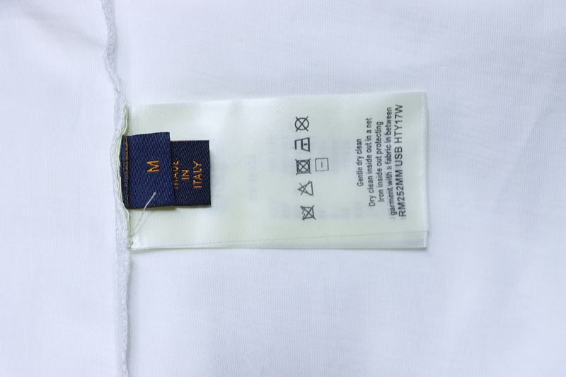 LOUIS VUITTON Print Short Sleeve T-Shirt Style 1