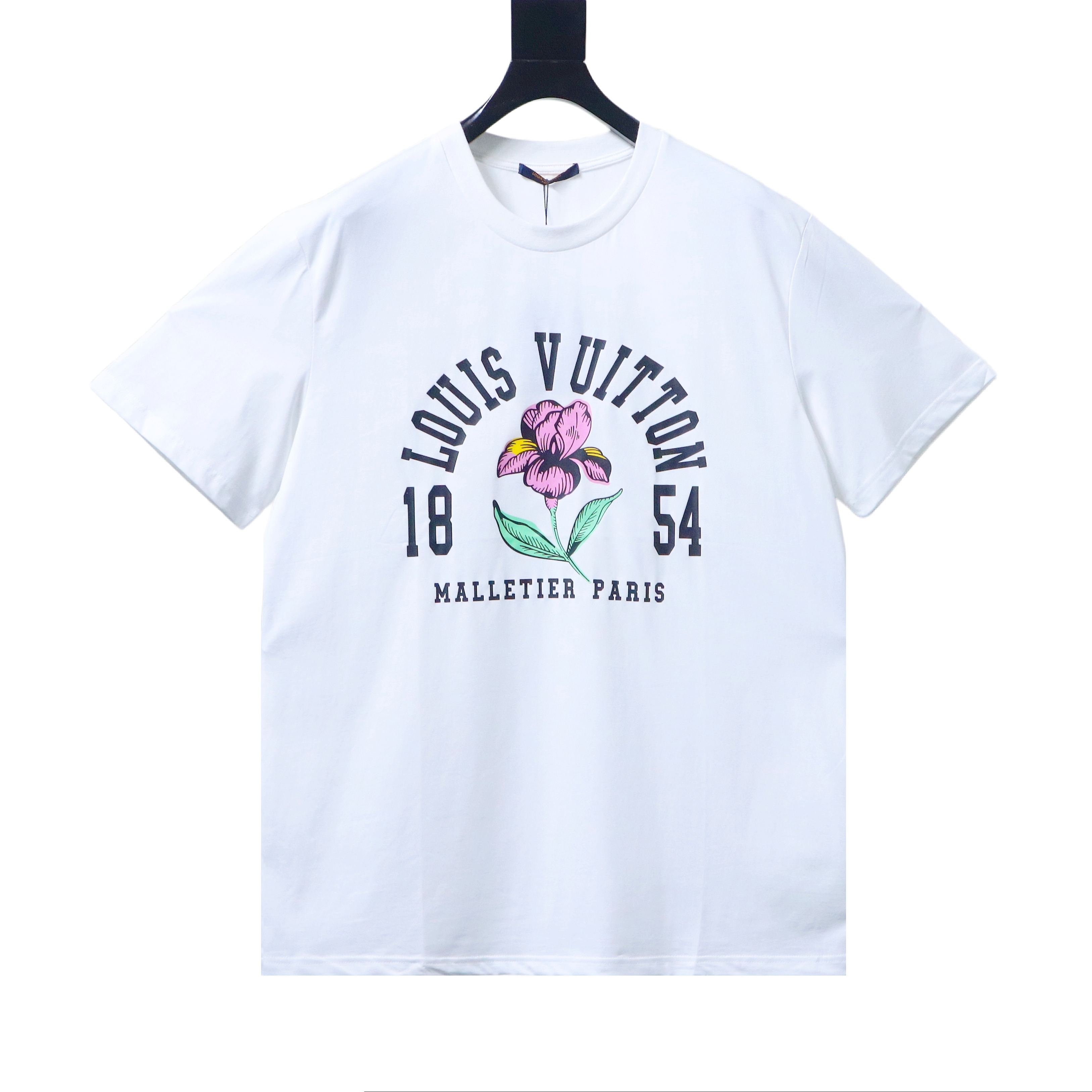 LOUIS VUITTON Print Short Sleeve T-Shirt Style 1
