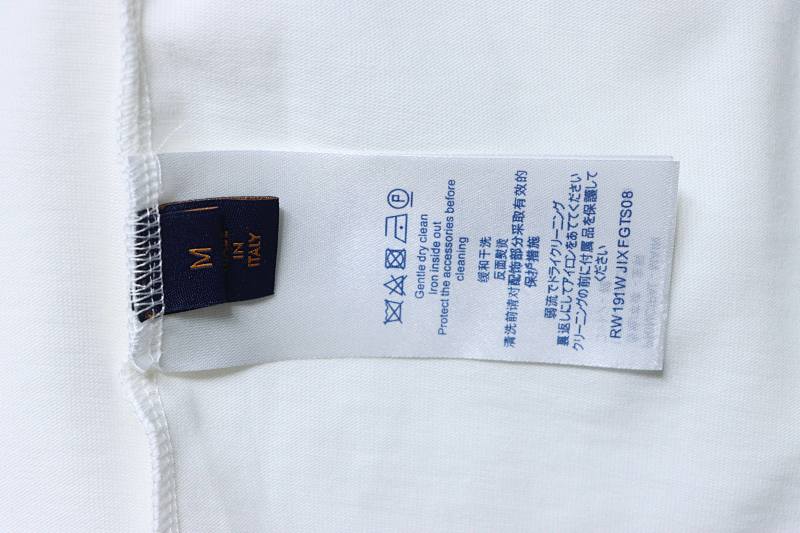 LOUIS VUITTON Sailing Logo Embroidery Short Sleeve T-Shirt Style 4