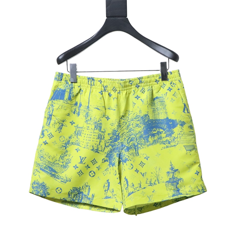 LOUIS VUITTON Set Yellow Shorts