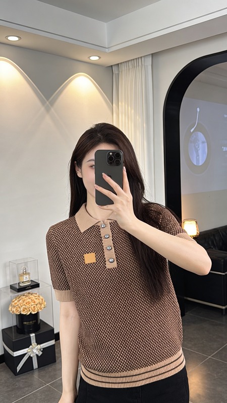 LOUIS VUITTON Short Sleeve Polo Shirt