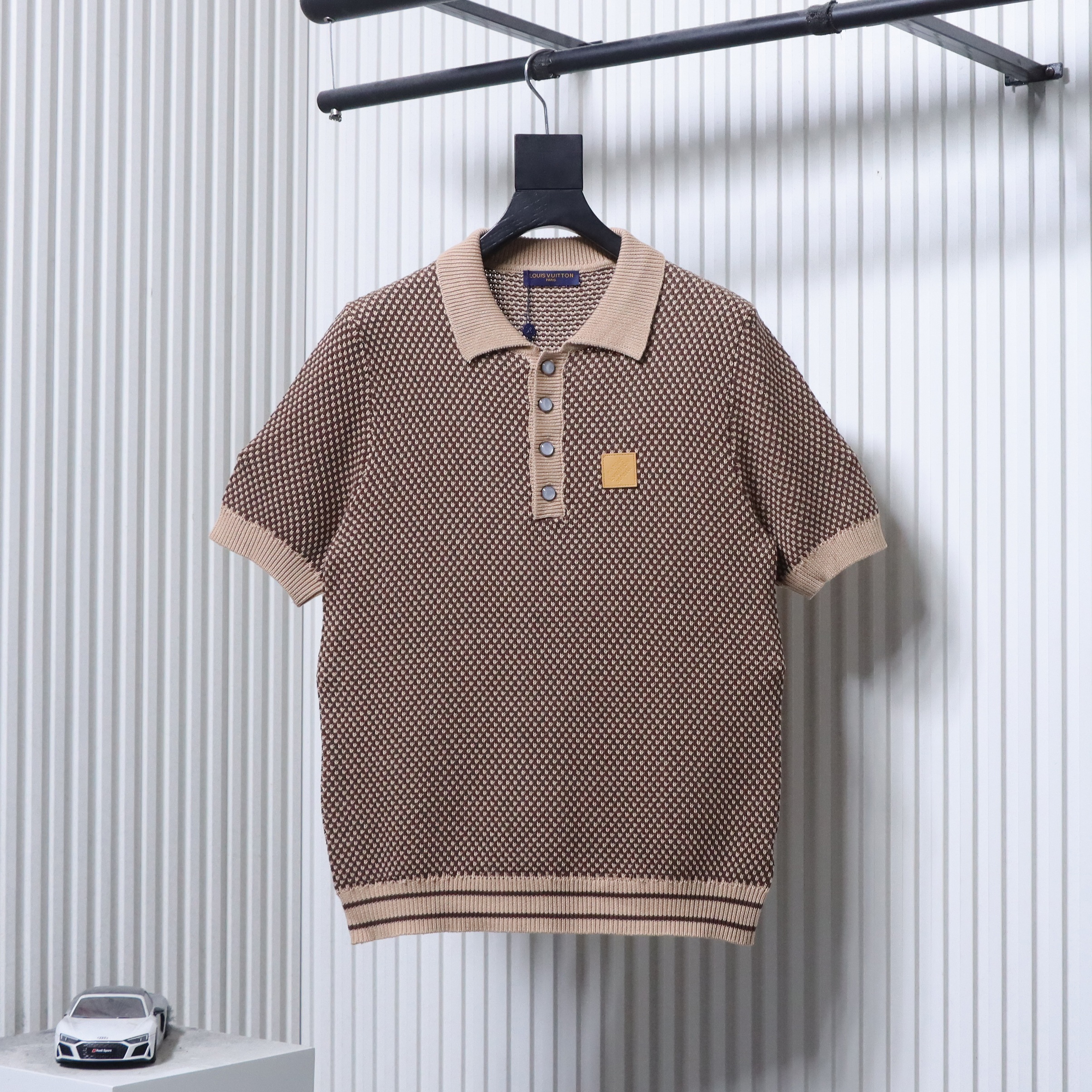 LOUIS VUITTON Short Sleeve Polo Shirt