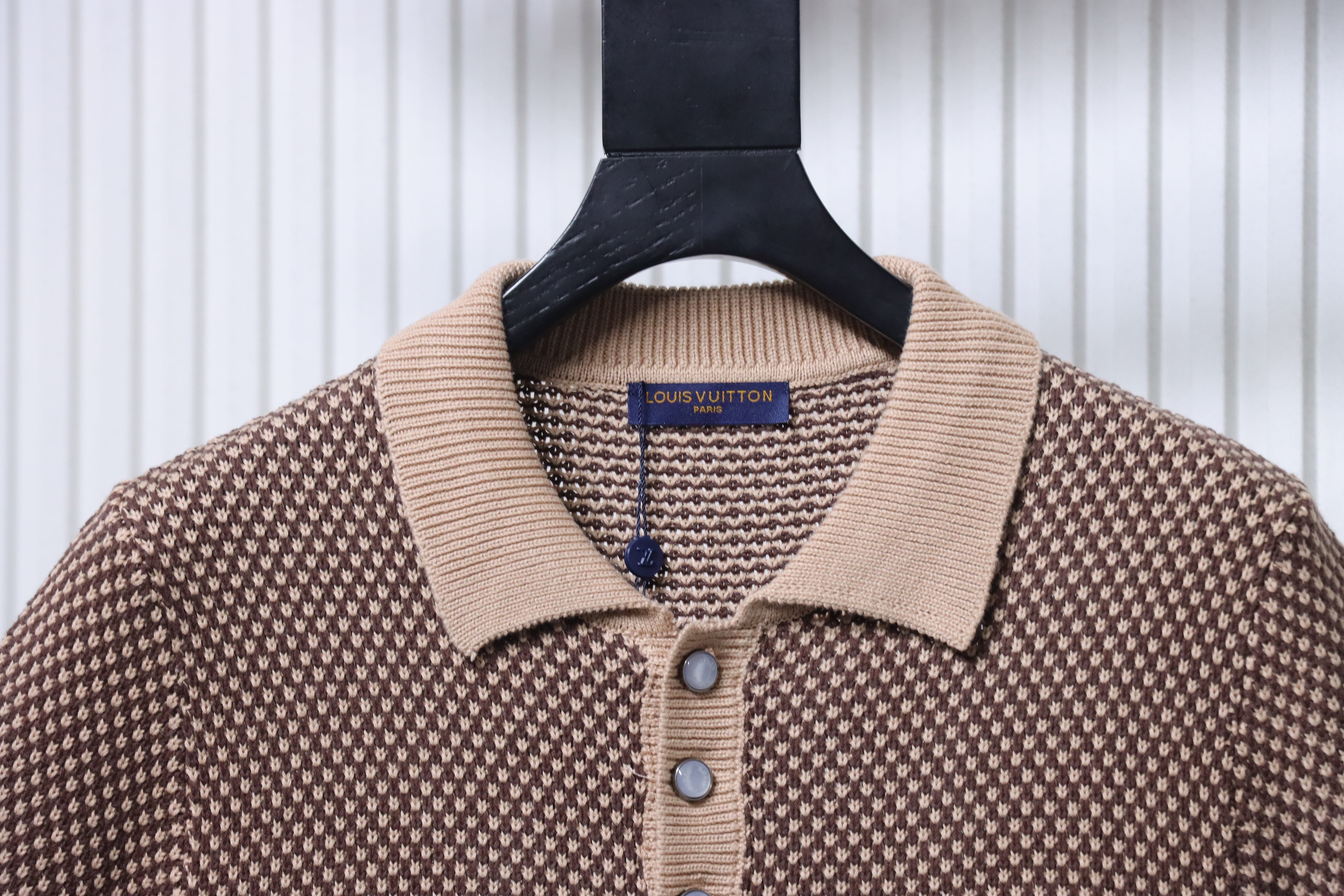 LOUIS VUITTON Short Sleeve Polo Shirt