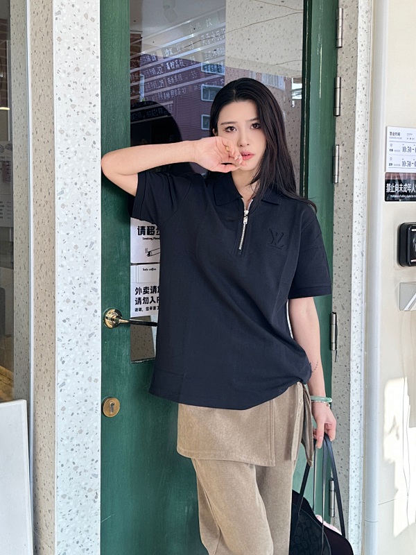 LOUIS VUITTON Short Sleeve Polo Shirt Style 2
