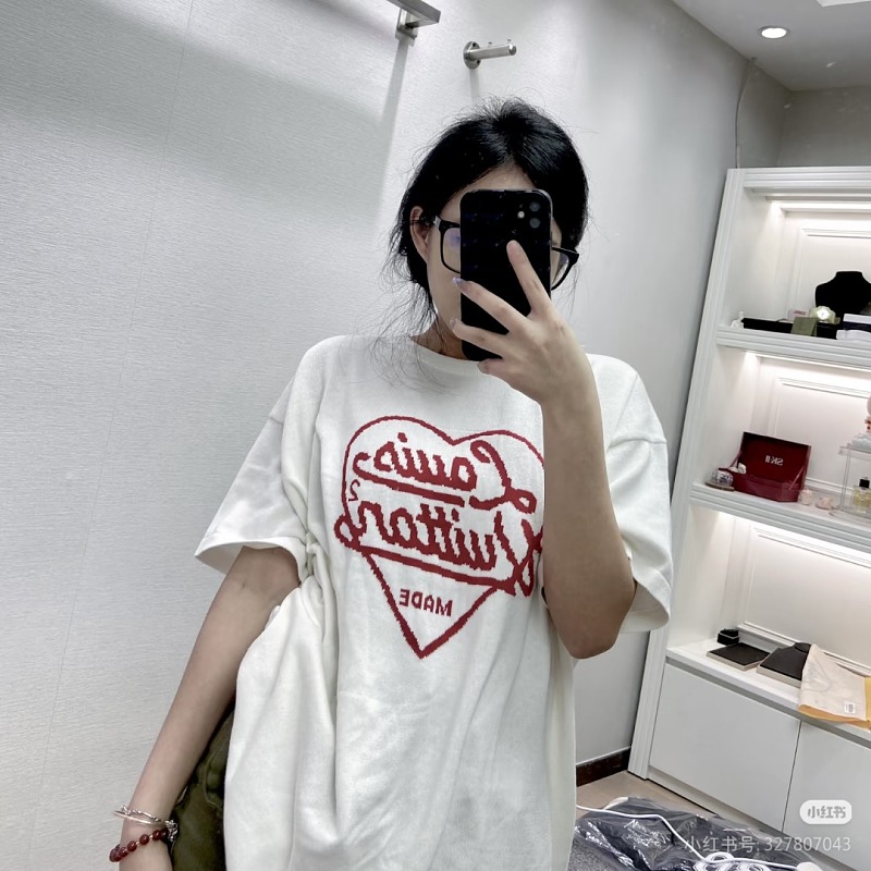 LOUIS VUITTON Short Sleeve T-Shirt Style 2