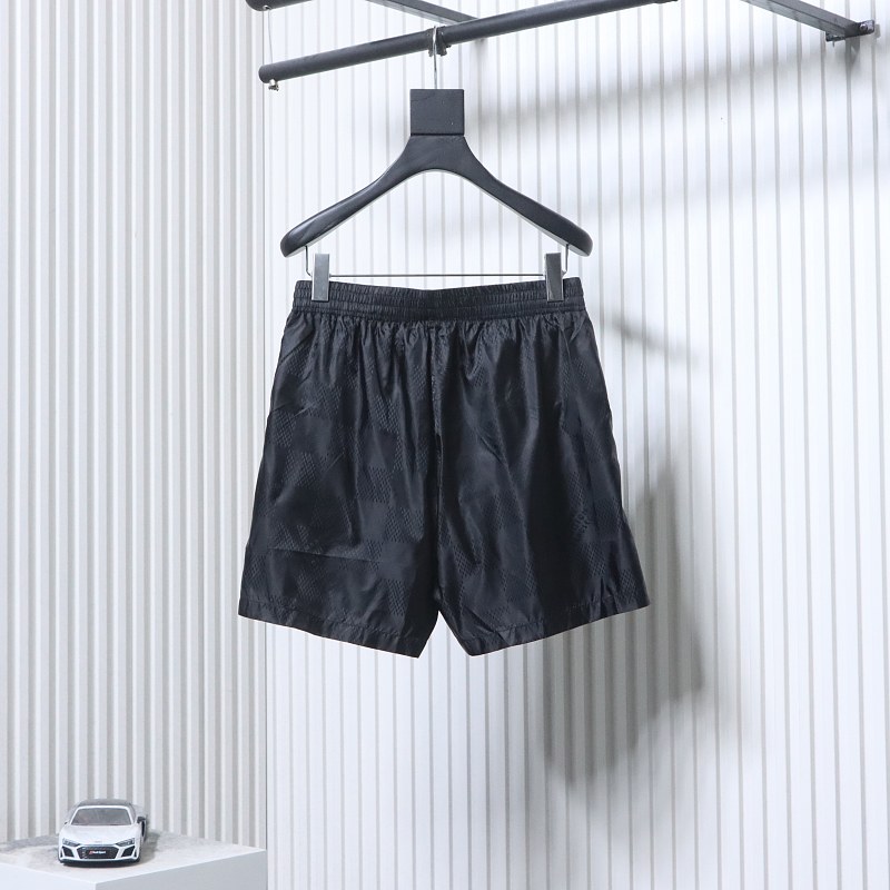 LOUIS VUITTON Tonal Pattern Checkerboard Shorts