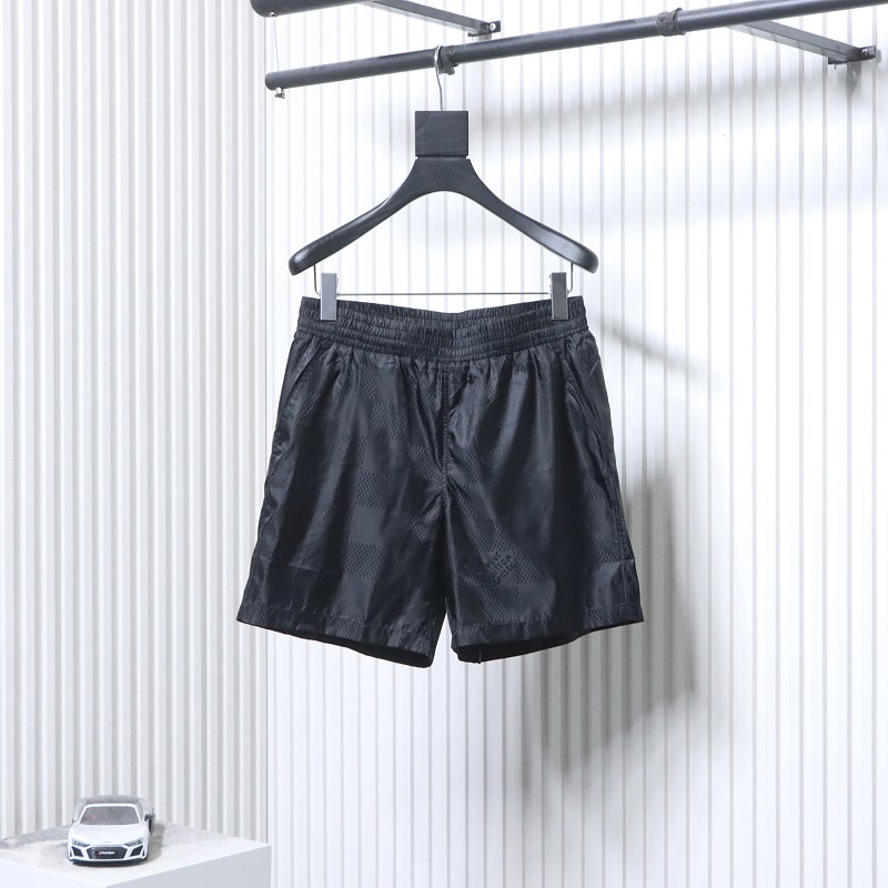 LOUIS VUITTON Tonal Pattern Checkerboard Shorts
