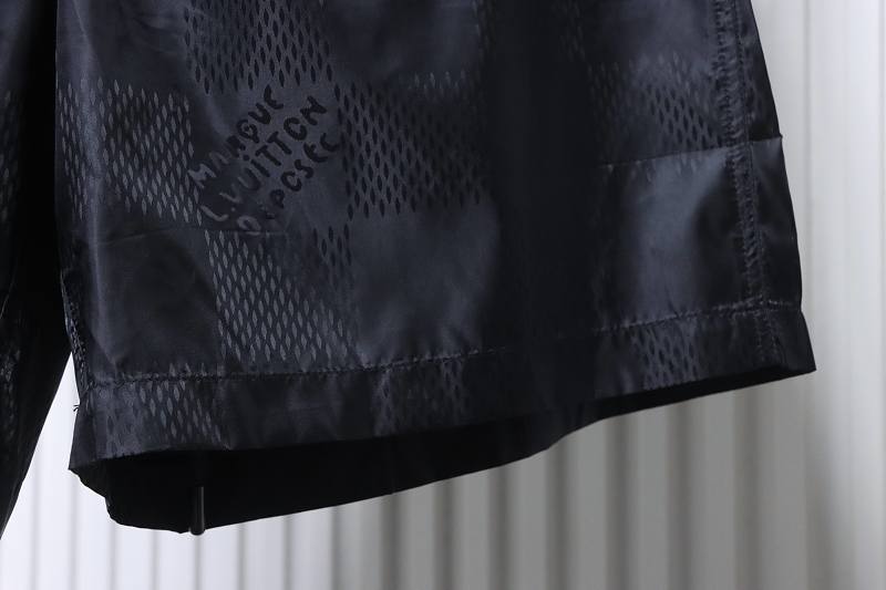 LOUIS VUITTON Tonal Pattern Checkerboard Shorts