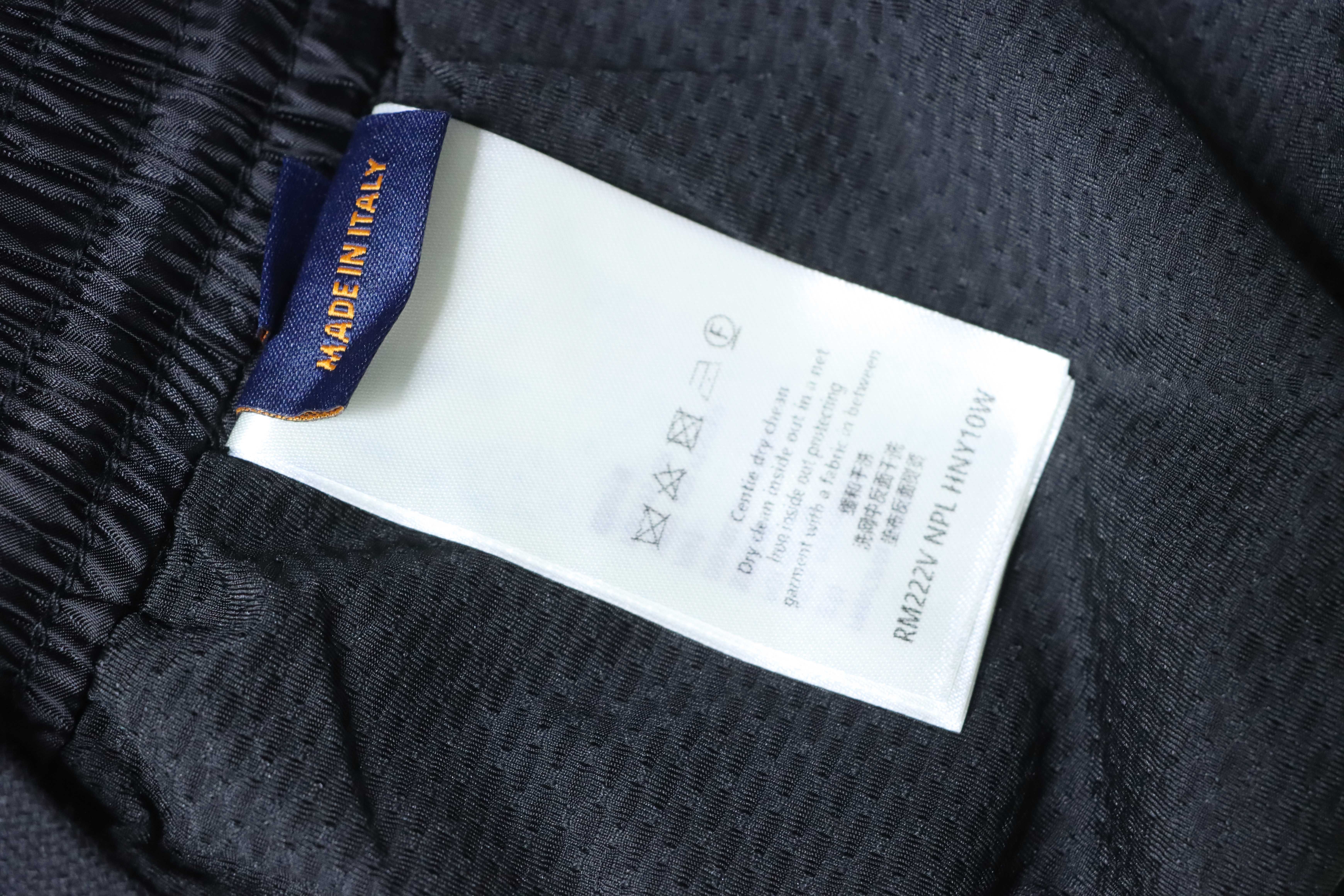 LOUIS VUITTON Tonal Pattern Checkerboard Shorts