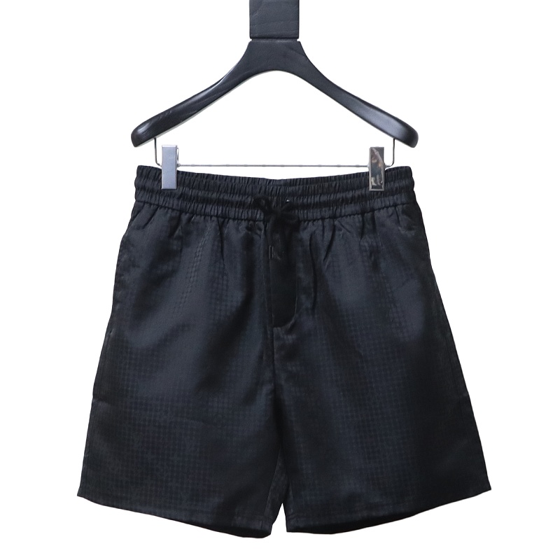 LOUIS VUITTON Tonal Pattern Monogram Check Pattern Shorts