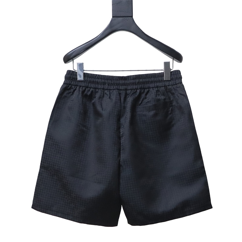 LOUIS VUITTON Tonal Pattern Monogram Check Pattern Shorts