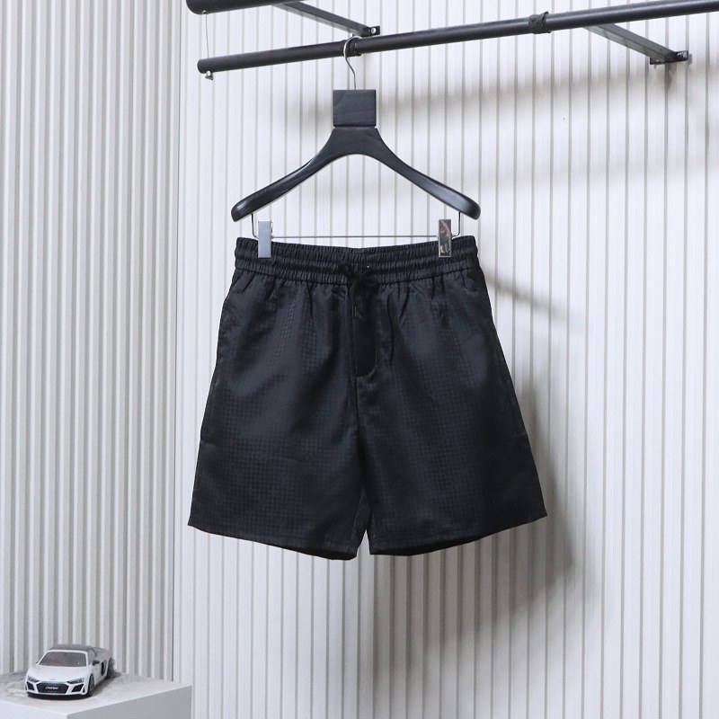 LOUIS VUITTON Tonal Pattern Monogram Check Pattern Shorts