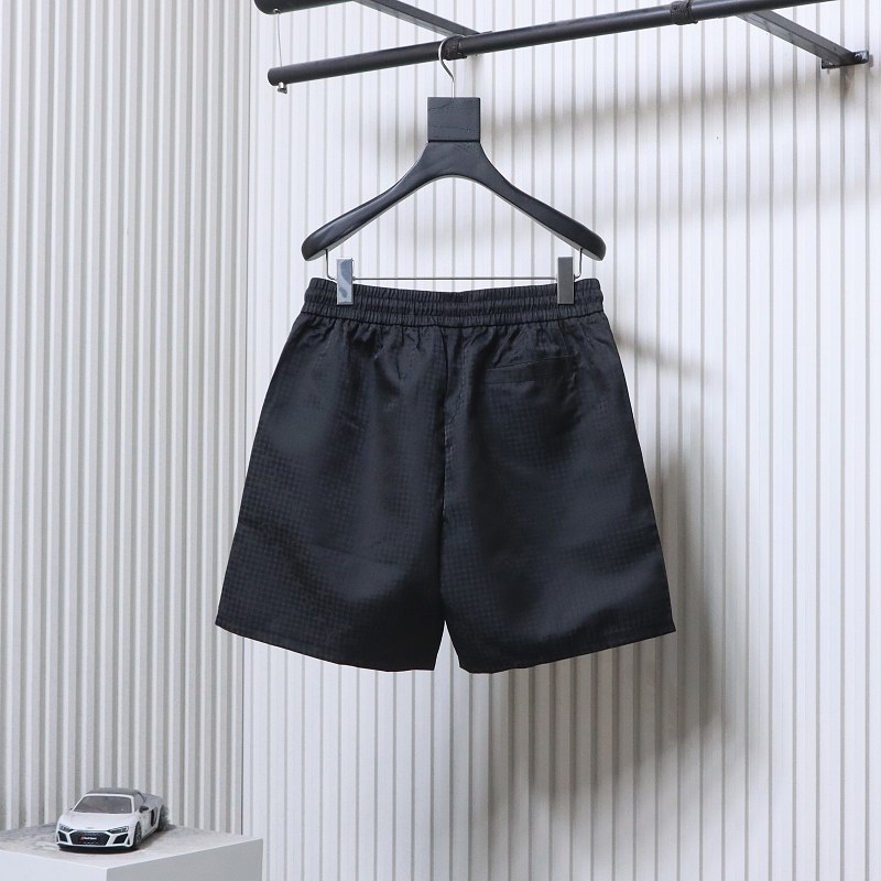 LOUIS VUITTON Tonal Pattern Monogram Check Pattern Shorts