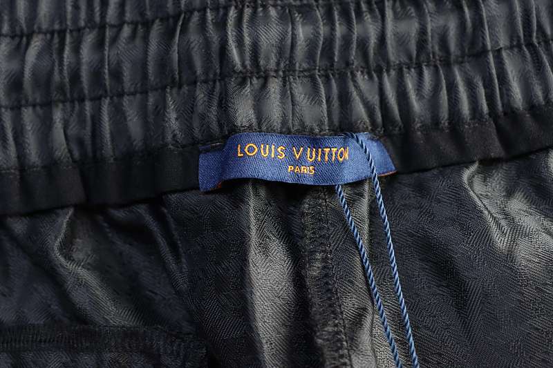 LOUIS VUITTON Tonal Pattern Monogram Check Pattern Shorts